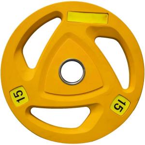 Диск полиуретановый Gymmaster ANA-011 15 кг