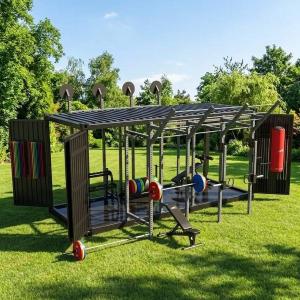 Мобильный спортивный зал в контейнере Gymmaster JW-NP221