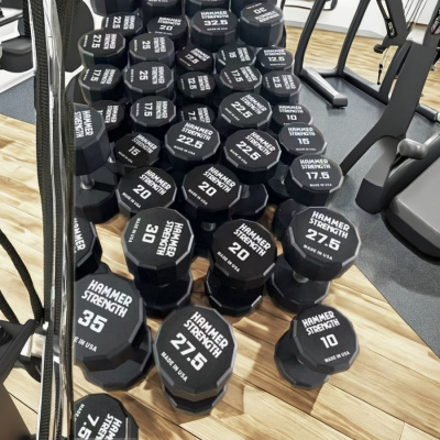 Гантель полиуретановая Gymmaster ANA-072 27,5 кг