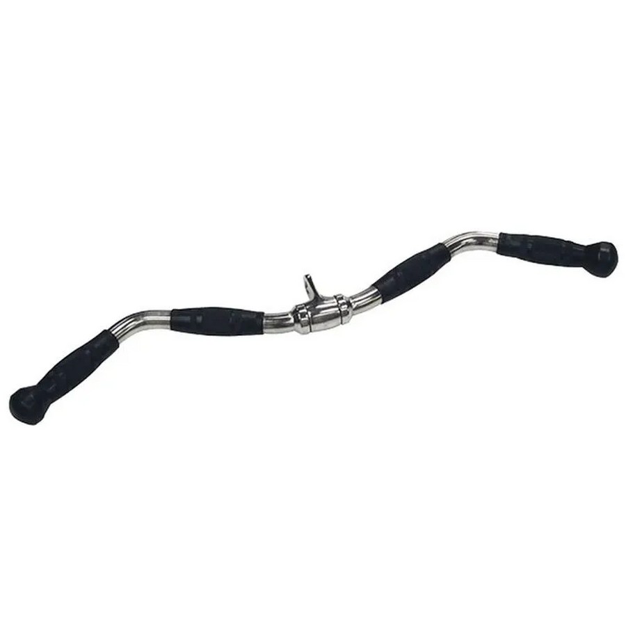 Рукоять вращающаяся изогнутая с обрезиненными ручками 32" Gymmaster PB10 Рукоять вращающаяся изогнутая с обрезиненными ручками 32" Gymmaster PB10
