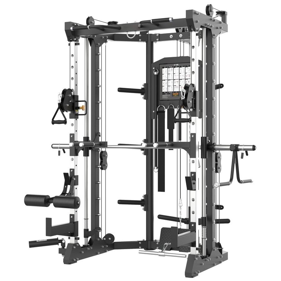 Многофункциональный тренажер с машиной Смита Gymmaster SH5014