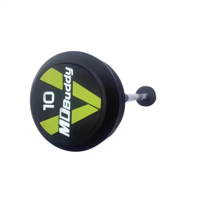 Штанга неразборная обрезиненная MD Buddy MD3009 5-55 кг (шаг 5 кг) Штанга неразборная обрезиненная MD Buddy MD3009 5-55 кг (шаг 5 кг)