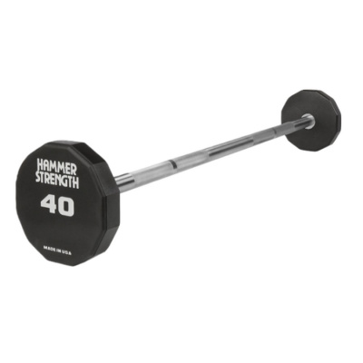 Штанга неразборная полиуретановая Gymmaster ANA-025 10 кг