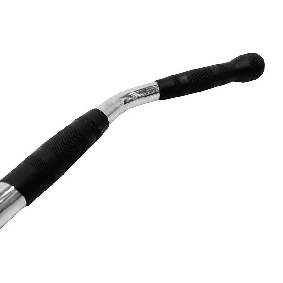 Рукоять вращающаяся изогнутая с обрезиненными ручками 32" Gymmaster PB10 Рукоять вращающаяся изогнутая с обрезиненными ручками 32" Gymmaster PB10