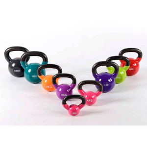 Гиря виниловая Gymmaster ANA-038 8 кг