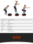 Балансировочная платформа Bosu (полусфера) OKPRO OK1201D