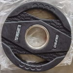 Диск обрезиненный тренировочный с двойным хватом OKPRO OK2005C 1,25 кг