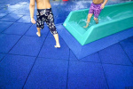 Резиновая плитка Rubblex POOL 1000x1000х20 мм