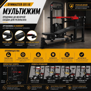 Мультижим Gymmaster EK116