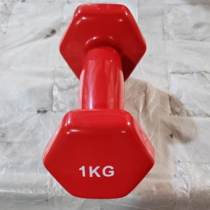 Гантель виниловая 1 кг OKPRO OK1001A