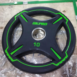 Диск полиуретановый OKPRO OK2030 10 кг Диск полиуретановый OKPRO OK2030 10 кг