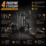 Мультистанция 4-х позиционная Gymmaster HF-L1091