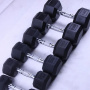 Гантельный ряд от 1 до 10 кг (10 пар) шаг 1 кг Gymmaster ANA-101