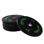 Диск бамперный резиновый Green Logo OKPRO OK2006-1 20 кг