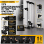 Тяга однопозиционная регулируемая пристенная Gymmaster EKSQ7074