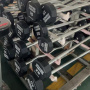 Штанга неразборная прямая полиуретановая 10-55 кг (шаг 5 кг) Gymmaster ANA-025