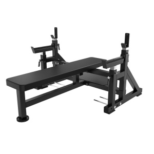Скамья для жима лежа со страховочными упорами Insight Fitness DZ76