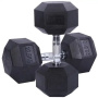 Гантельный ряд от 1 до 10 кг (10 пар) шаг 1 кг Gymmaster ANA-101