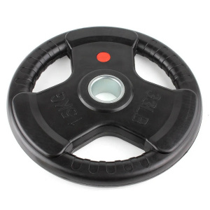Диск обрезиненный с тройным хватом Gymmaster ANA-008 15кг