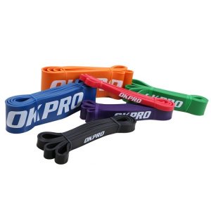 Резиновая петля тренировочная XL (6,4 см) OKPRO OK1925 синяя Резиновая петля тренировочная XL (6,4 см) OKPRO OK1925 синяя