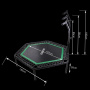 Батут для фитнеса с ручкой OKPRO OK0068B