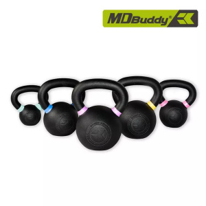 Гиря железная с цветными кольцами MD Buddy MD2219 20 кг Гиря железная с цветными кольцами MD Buddy MD2219 20 кг