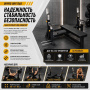 Скамья для жима лежа со страховочными упорами OKPRO OK9136B