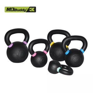 Гиря железная с цветными кольцами MD Buddy MD2219 28 кг