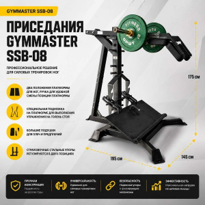 Приседания Gymmaster SSB-08 Приседания Gymmaster SSB-08