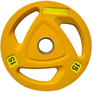 Диск полиуретановый Gymmaster ANA-011 15 кг