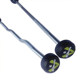 Штанга неразборная обрезиненная MD Buddy MD3009 5-55 кг (шаг 5 кг) Штанга неразборная обрезиненная MD Buddy MD3009 5-55 кг (шаг 5 кг)